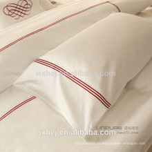 Funda de almohada bordada a mano para el hogar del hotel